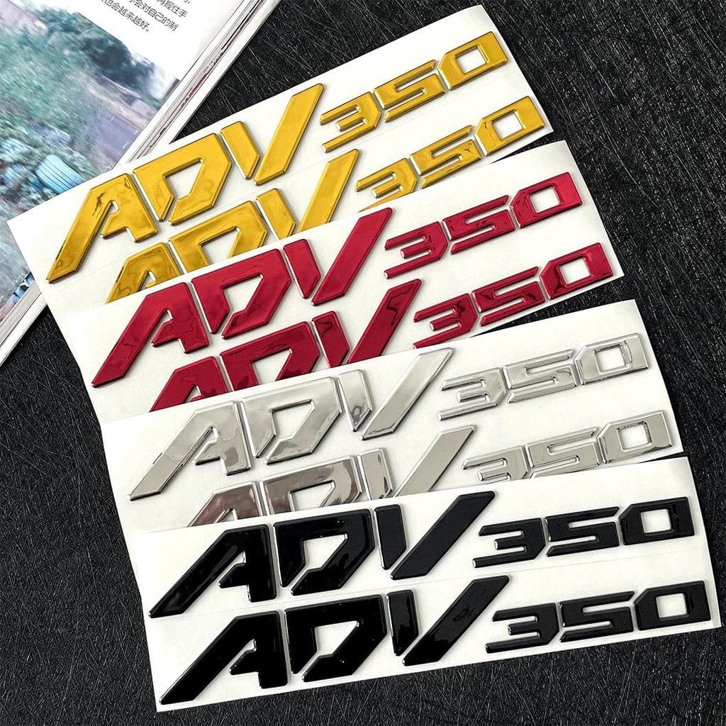 3D อีพ็อกซี่เรซิ่นสติกเกอร์สําหรับ Honda Adv350 รถจักรยานยนต์หัวแผงการใช้ถังตกแต่งไวนิลสติกเกอร์สะท้อนแสงกันน้ํา Decals รูปที่ 8