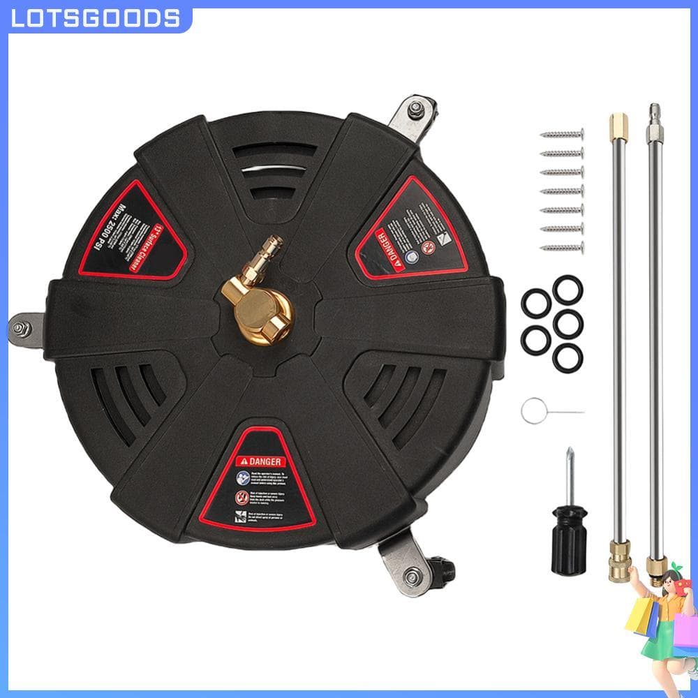 เครื่องฉีดน้ําแรงดันสูง 1/4 เครื่องขัดพื้นแบบเชื่อมต่ออย่างรวดเร็ว 2500ปอนด์ต่อตารางนิ้ว เครื่องฉีดน้ําแรงดันสูงทรงพลังพร้อมหัวฉีดเปลี่ยนคันต่อพร้อม 3 ล้อ รูปที่ 5