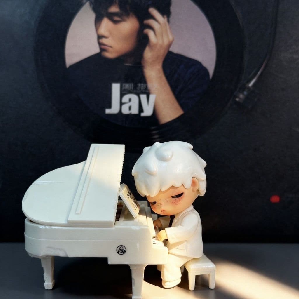 Hirono Ono pianist กล่องตาบอดเครื่องประดับของเล่นตุ๊กตาตกแต่งของขวัญ MNYH รูปที่ 7