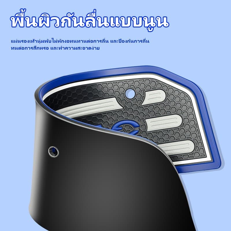 แผ่นยางรองพื้นรถ แผ่นรองพักเท้า GIORNO125 พร้อมน๊อตและบูช แผ่นวางเท้าจีออโน่ แผ่นยางวางเท้า Giorno รูปที่ 6