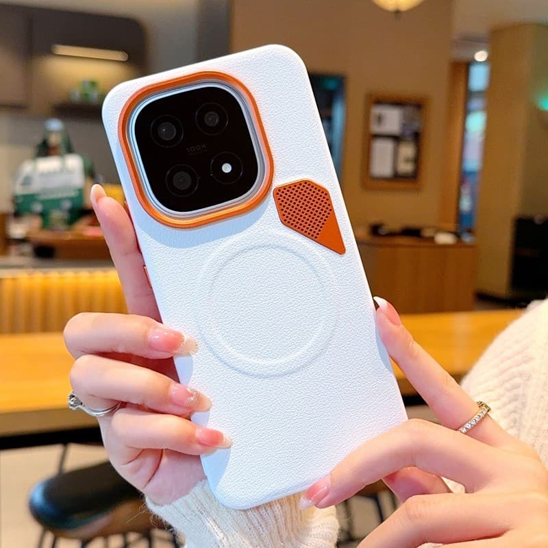 การกระจายความร้อนเคสโทรศัพท์แม่เหล็กสําหรับIQOO 15 13 Z10 Zurbo Pro/Pro+ Y300GTเลนส์โลหะธรรมดาหนังAnti drop Case Sensitiveปุ่มอิสระฝาครอบป้องกัน รูปที่ 5