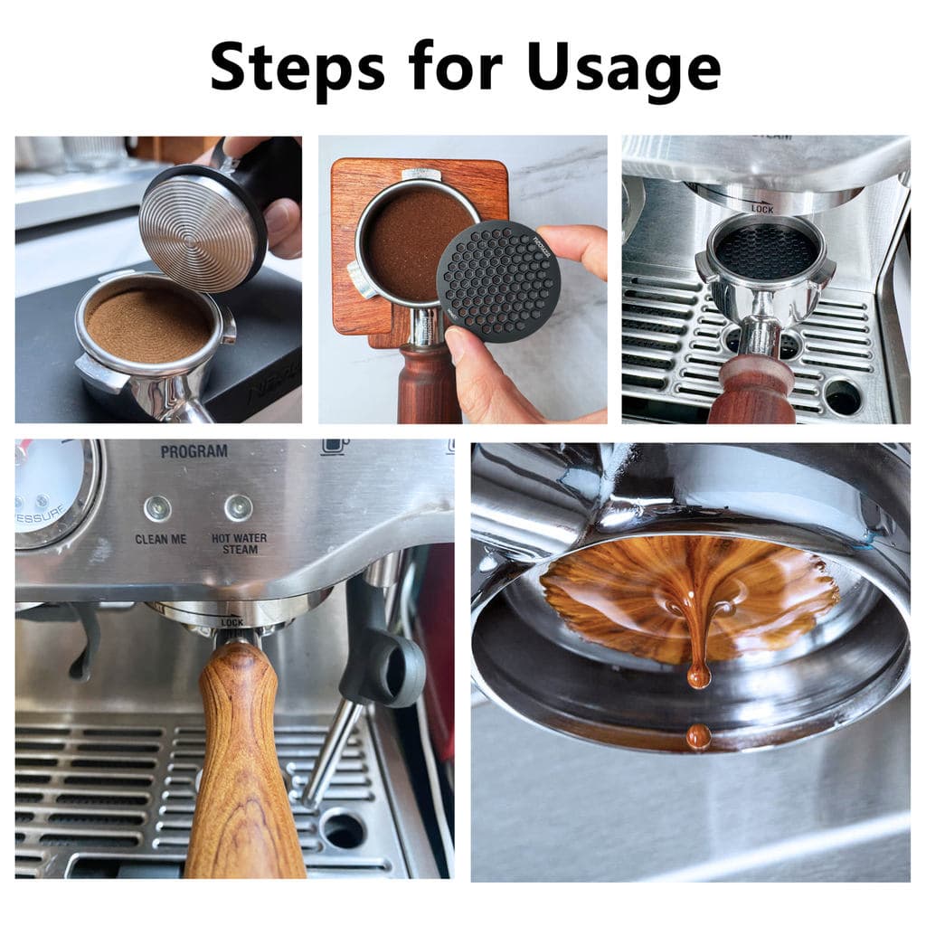 Elec. Smart_Home Espresso Puck Screen / Filter Screen แผ่นกระจายน้ำ ขนาด 51, 58 mm รูปที่ 5