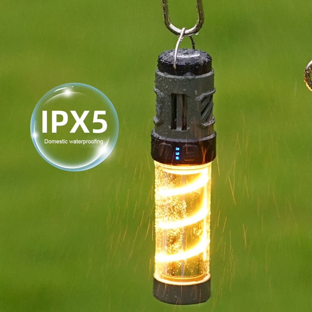 โคมไฟไล่ยุงแบบชาร์จ USB สำหรับแคมปิ้งและการใช้งานกลางแจ้ง รูปที่ 7