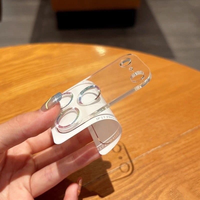 ฟิล์มกล้อง For iphone 11 12 13 14 15 16 17 Pro Max 17 Air 13 12 Mini 14 15 16 Plus 17 16Pro ฟิล์ม กระจก เพชรแฟลชรุ่นใหม่ รูปที่ 8