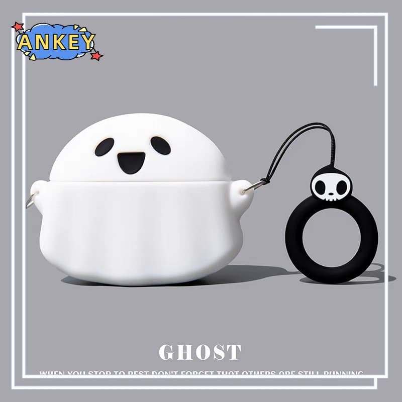 for Anker Soundcore C50i R60i NC AeroClip C30i R50i NC P40i P31i P30i Earbuds Case Silicone 3D Cartoon Luminous Ghost Cartoon Protective Cover Wireless earphone Shell TWS รูปที่ 8