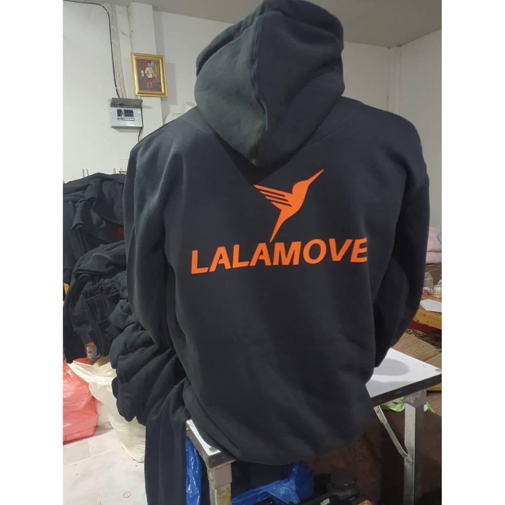 M-3XL LINE MAN เสื้อฮู้ด ไลน์แมน งานดี โลโก้สีสด HOODIE แบบซิป สวม สกรีนแบบเฟล็ก PU สวยสดไม่แตกไม่ลอก ส่งด่วนทั่วไทย รูปที่ 6