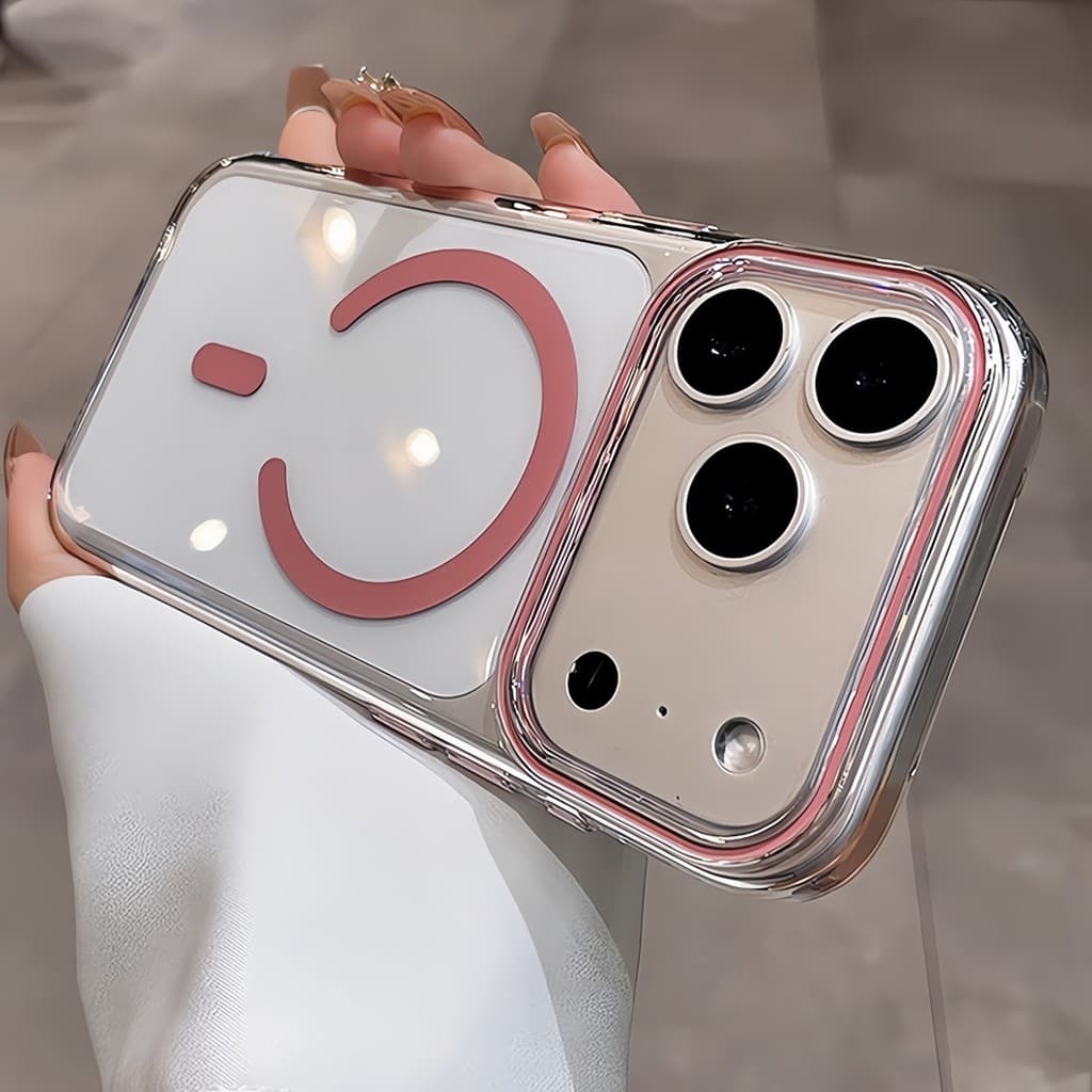 เคสแม่เหล็กโปร่งใสสําหรับ iPhone 17 Air 16 Pro 15 14 Pro Max เคสแข็ง PC แบบใสฝาครอบกันกระแทก รูปที่ 6