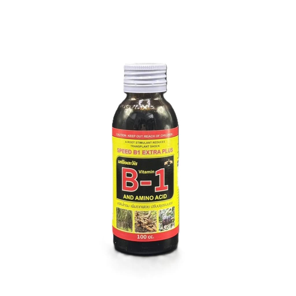 น้ำยาเร่งราก B-1 บีวัน Speed B1 Extra Plus ขนาด 100 ซีซี มีวิตามิน B1+กรดอะมิโน รูปที่ 6