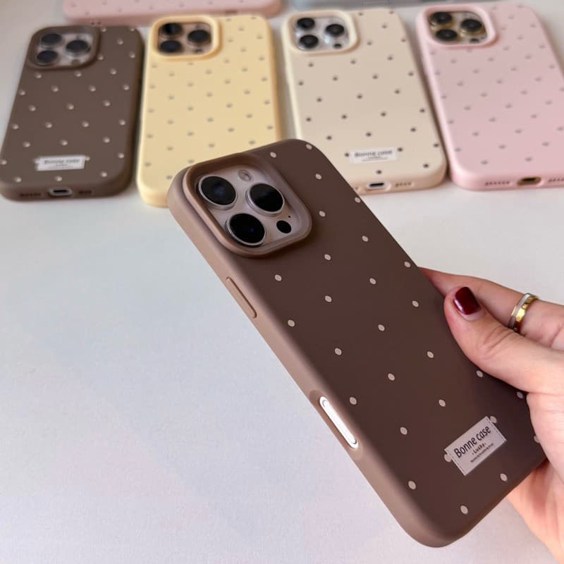 10สีT1S201 เคสนิ่มกันเลนส์กล้องลายจุด, ลายหัวใจ เคสไอโฟน สำหรับ iPhone case11-15Promax,17Pro,17Promax รูปที่ 6