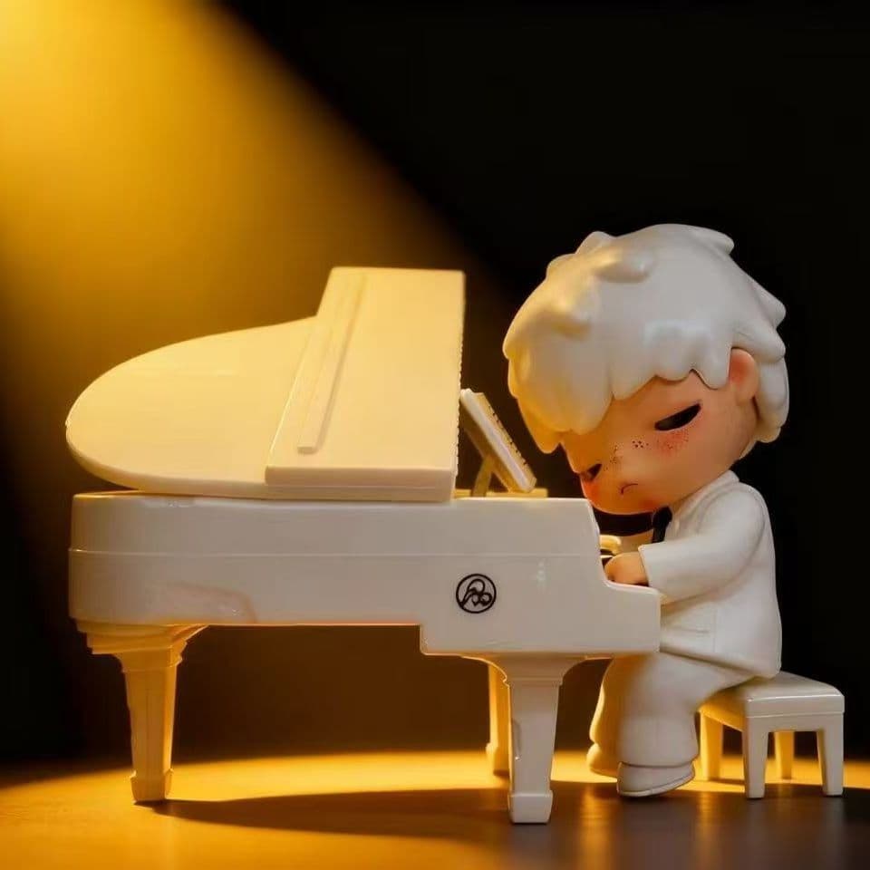 Hirono Ono pianist กล่องตาบอดเครื่องประดับของเล่นตุ๊กตาตกแต่งของขวัญ MNYH รูปที่ 8