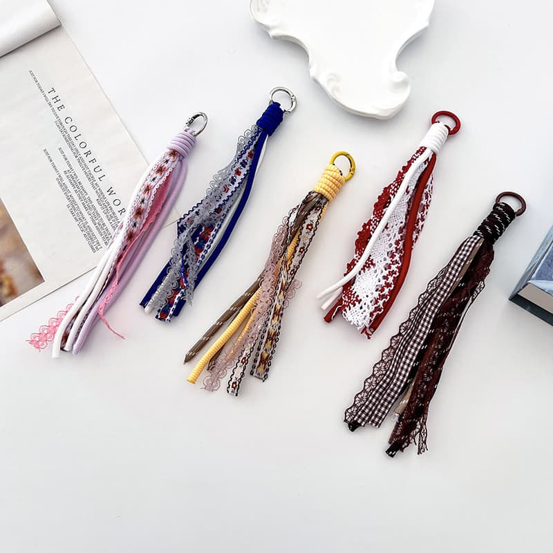 DIY Miu-inspired Instagram-worthy bag Charm, ขอบลูกไม้, ของเล่นตุ๊กตาอินเทรนด์ครอบงํา, พวงกุญแจ, เครื่องประดับกล่องตาบอด, เชือก รูปที่ 4