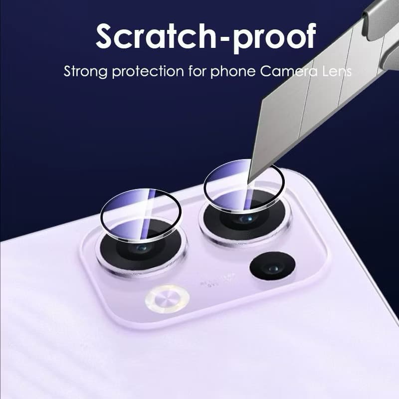 ฟิล์มเลนส์กล้องกระจกนิรภัย OPPO Reno15 Pro 15F Reno14 Pro Reno14F Reno13Pro Reno13F ปกป้องเลนส์ไม่แตก ไม่รบกวนการถ่ายภา รูปที่ 4