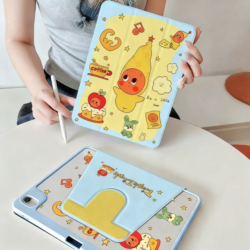 เคสไอแพด ปรับองศาได้360 องศา for iPad A16 gen11 gen10 Air7 Air6/5/4 Pro11 Gen9/8/7 Air11 ใส่ปากกาได รูปที่ 4