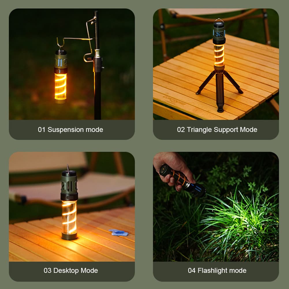 โคมไฟไล่ยุงแบบชาร์จ USB สำหรับแคมปิ้งและการใช้งานกลางแจ้ง รูปที่ 4