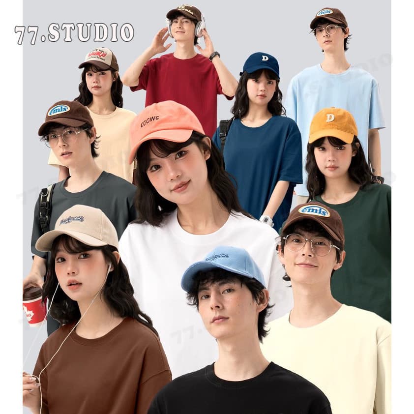 จากกทม มาถึงใน 2วัน）เสื้อผ้าคู่รัก เสื้อยืดยอดฮิตสไตล์ญี่ปุ่นและเกาหลี เสื้อยืดแขนสั้น เสื้อเชิ้ตลำลองสบายcouple รูปที่ 9