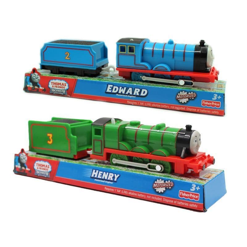 รถไฟโทมัส รถเด็กเล่น รถไฟของเล่น thomas รถบังคับ รถของเล่น รถไฟโทมัสไฟฟ้า เบอร์ 2เอ็ดเวิร์ดพลาสติกของเล่นเด็กรถไฟของเล่นติดตามของเล่น รูปที่ 1
