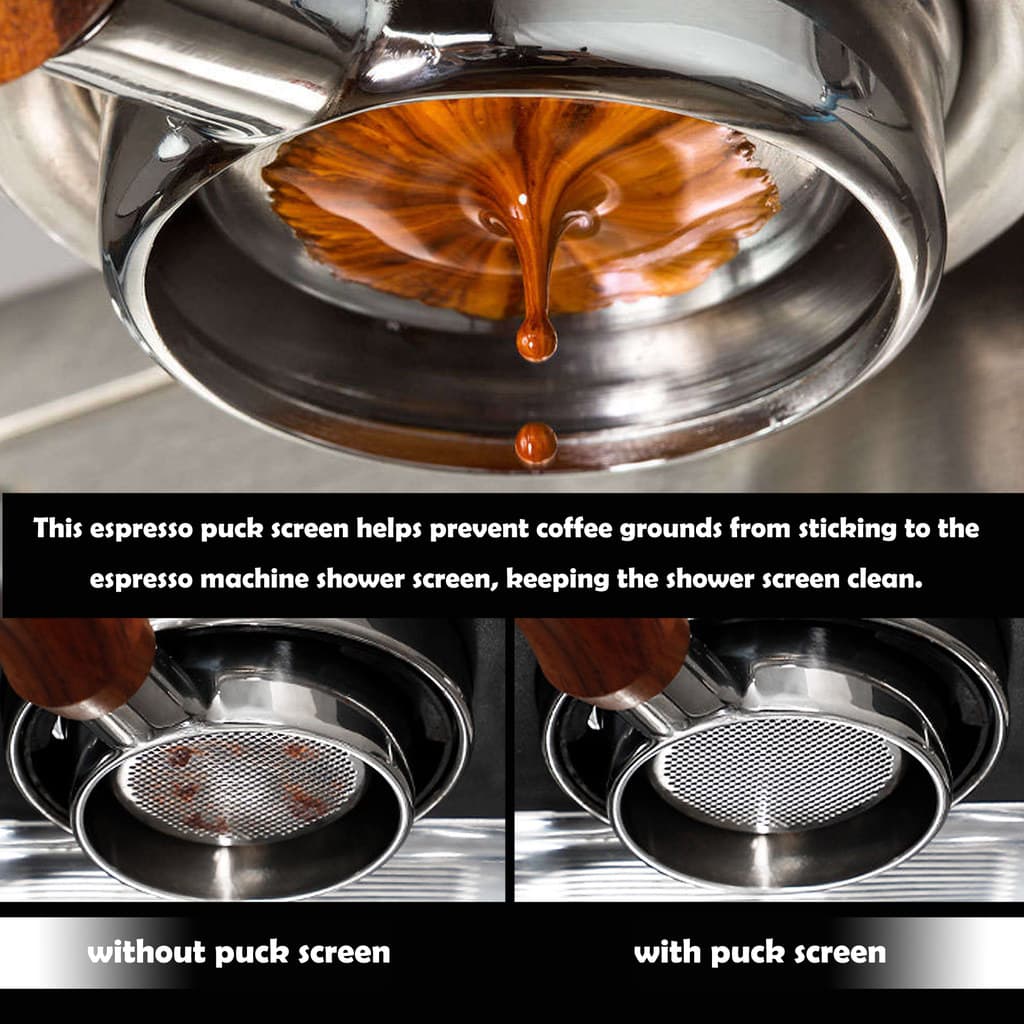 Elec. Smart_Home Espresso Puck Screen / Filter Screen แผ่นกระจายน้ำ ขนาด 51, 58 mm รูปที่ 6
