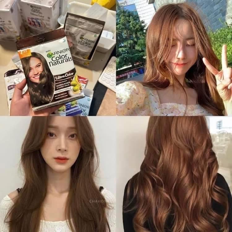Garnier Color Naturals 30 ml. การ์นิเย่ ครีมเปลี่ยนสีผม รูปที่ 4