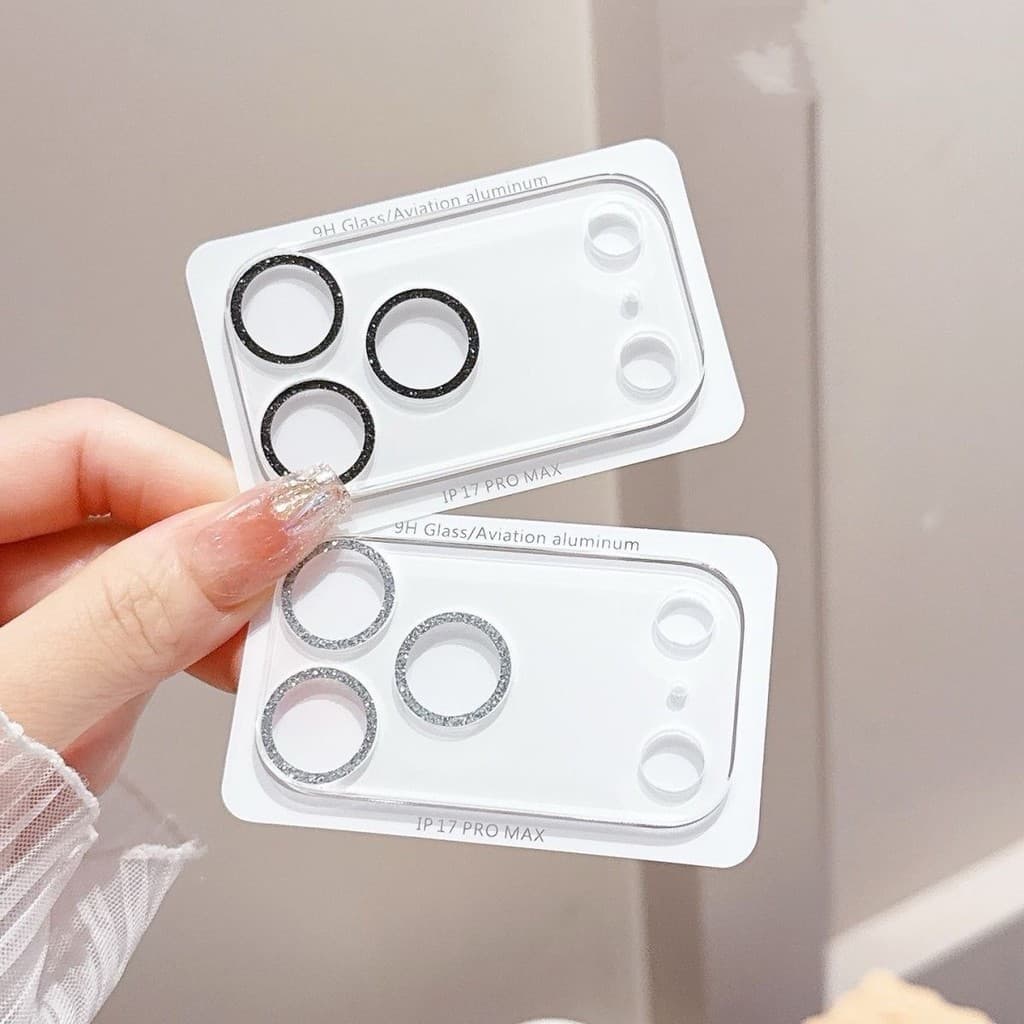 ฟิล์มกล้อง For iphone 11 12 13 14 15 16 17 Pro Max 17 Air 13 12 Mini 14 15 16 Plus 17 16Pro ฟิล์ม กระจก เพชรแฟลชรุ่นใหม่ รูปที่ 6
