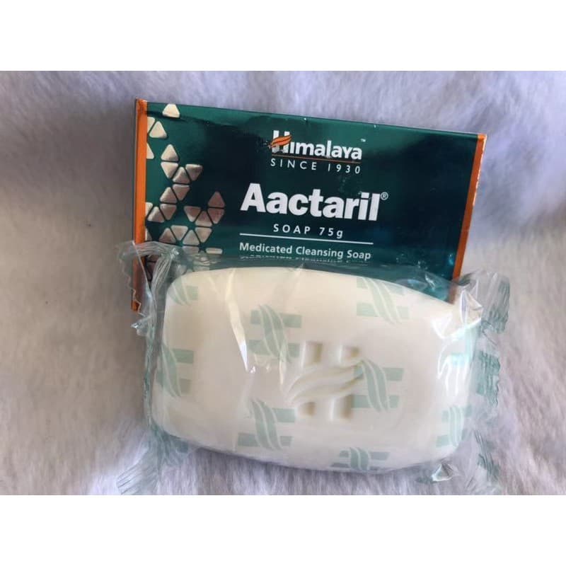 หายจริง สบู่ ลด กลาก เกลื้อน เชื้อรา แบคทีเรีย Himalaya Aactaril 75กรัม รูปที่ 3
