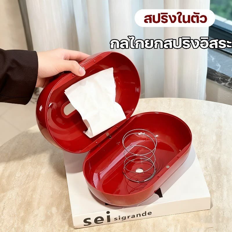 กล่องทิชชู่ กล่องทิชชู่หินทราเวอร์ติน กล่องใส่ผ้าเช็ดปาก สไตล์โดปามีน ของตกแต่งบ้าน ของตกแต่งห้องนั่งเล่น รูปที่ 5