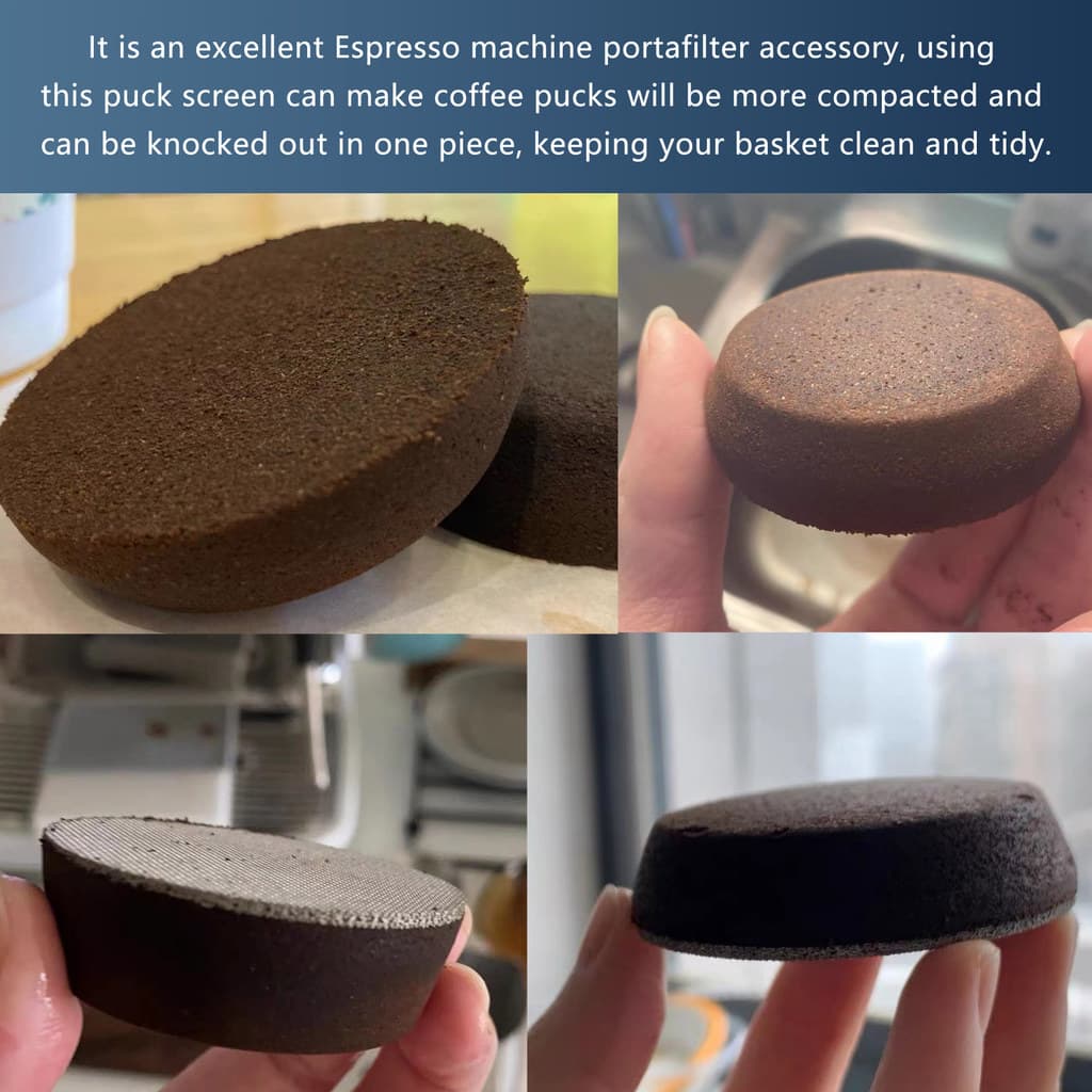 Elec. Smart_Home Espresso Puck Screen / Filter Screen แผ่นกระจายน้ำ ขนาด 51, 58 mm รูปที่ 7