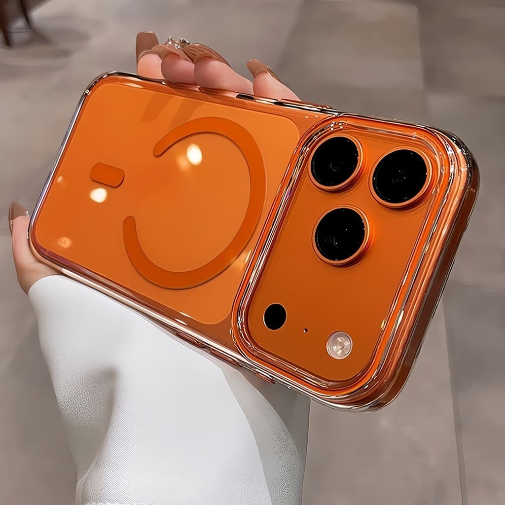 เคสแม่เหล็กโปร่งใสสําหรับ iPhone 17 Air 16 Pro 15 14 Pro Max เคสแข็ง PC แบบใสฝาครอบกันกระแทก รูปที่ 4