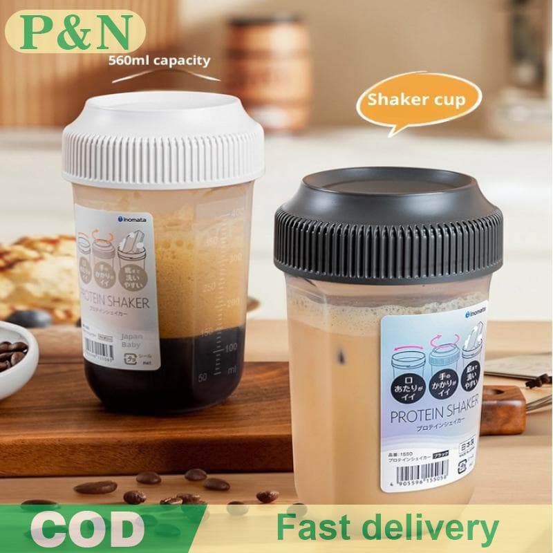 400 ML Fitness Shaker Cup สําหรับผู้ชายและผู้หญิงกีฬาโปรตีน Milkshake ถ้วยผสมสุขภาพและความงาม Home Goods รูปที่ 1