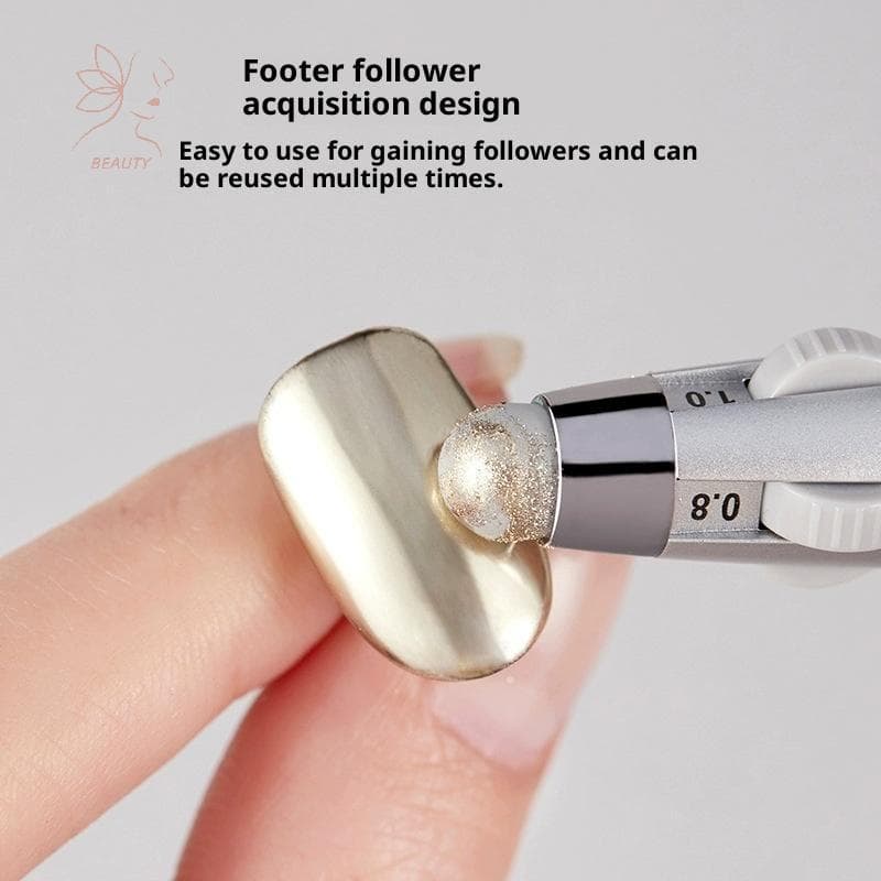4in1 Nail Dotting Pen Nail Art Dotting Tools In ปากกาลูกลื่น Design Nail Art Tip Dot Paint ชุดแต่งเล็บ {TH} รูปที่ 9