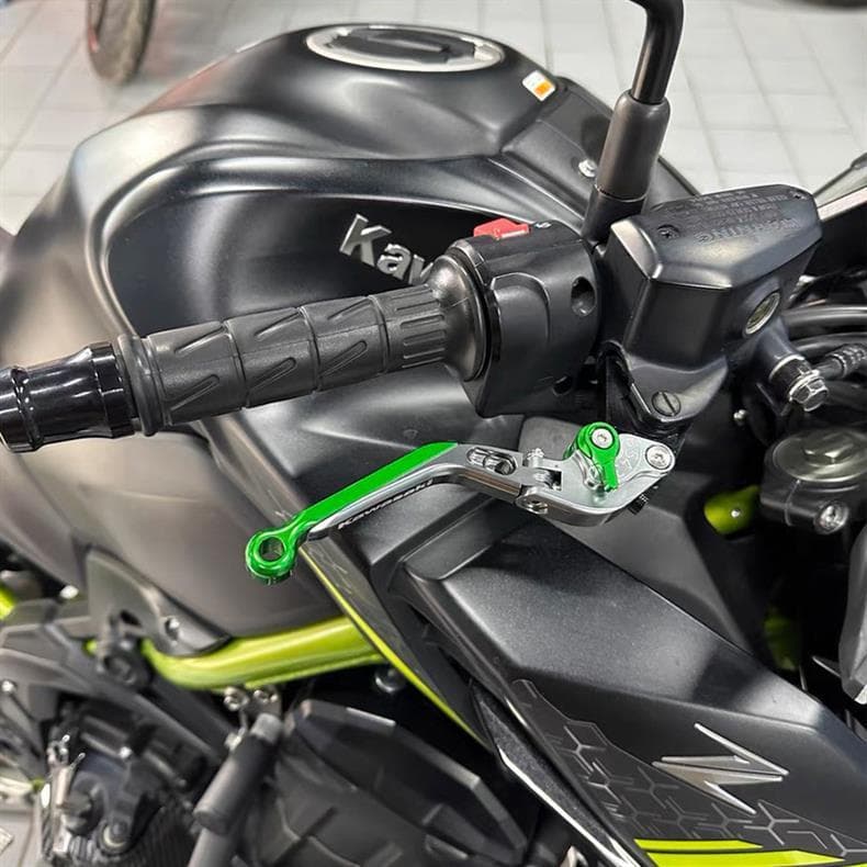HONA Forza 300 350 มือเบรกมือ เบรคล็อคได้ ปรับได้ 6 ระดับ ปรับความยาวแฮนด์ได้ กัลโลสโคป พับได้ อลูมิเนียมอัลลอยด์ รูปที่ 7