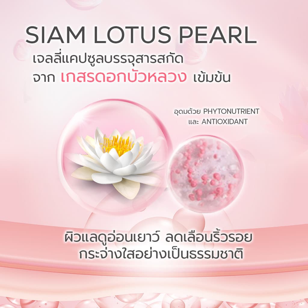 แท้/ดีลสุดคุ้ม/ไลฟ์ทุกวัน BSC Lotus Brightening Boost Gel Serum เจลเซรั่ม รูปที่ 4