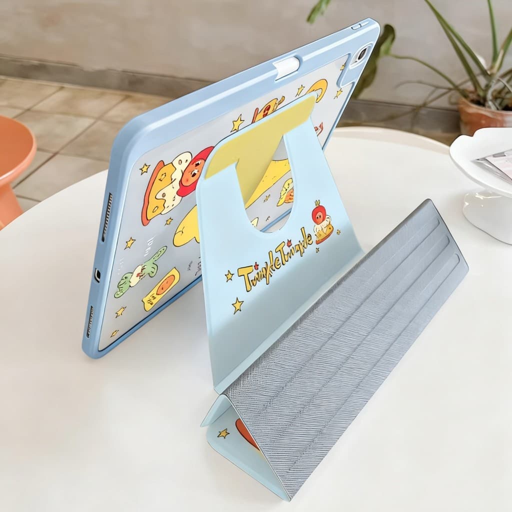 เคสไอแพด ปรับองศาได้360 องศา for iPad A16 gen11 gen10 Air7 Air6/5/4 Pro11 Gen9/8/7 Air11 ใส่ปากกาได รูปที่ 6