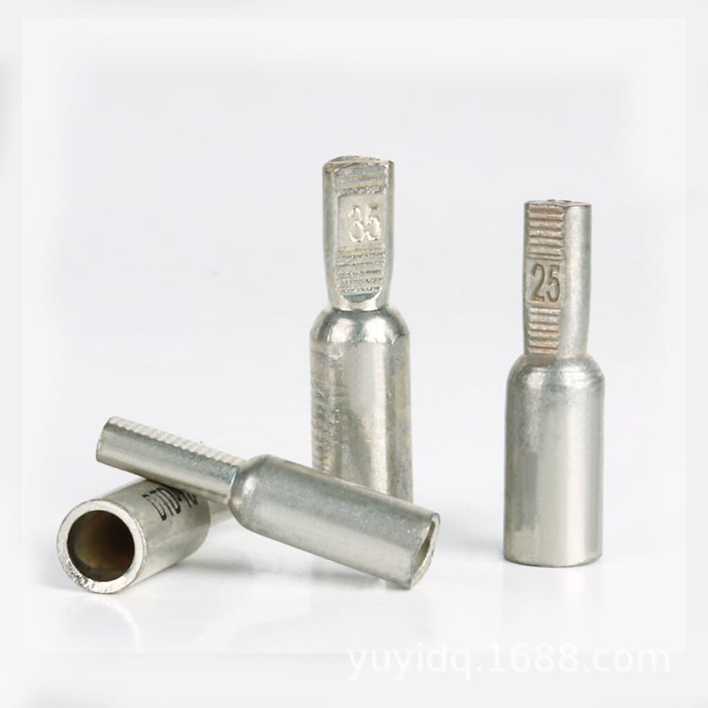 DTD หางปลาแบน เข้าเบรกเกอร์ หางปลาทองแดงเคลืบดีบุก หางปลาทองแดง เคลือบดีบุก Tine Copper Terminal Lug Termi... รูปที่ 4