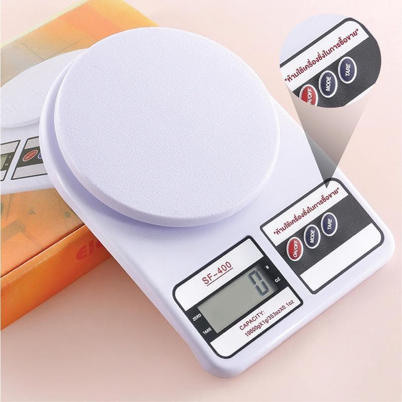 YTL ตาชั่งดิจิตอล เครื่องชั่งน้ำหนักอาหาร 10KG รุ่น SF-400 Digital Kitchen Scale ตราชั่งกิโลดิจิตอล รูปที่ 2