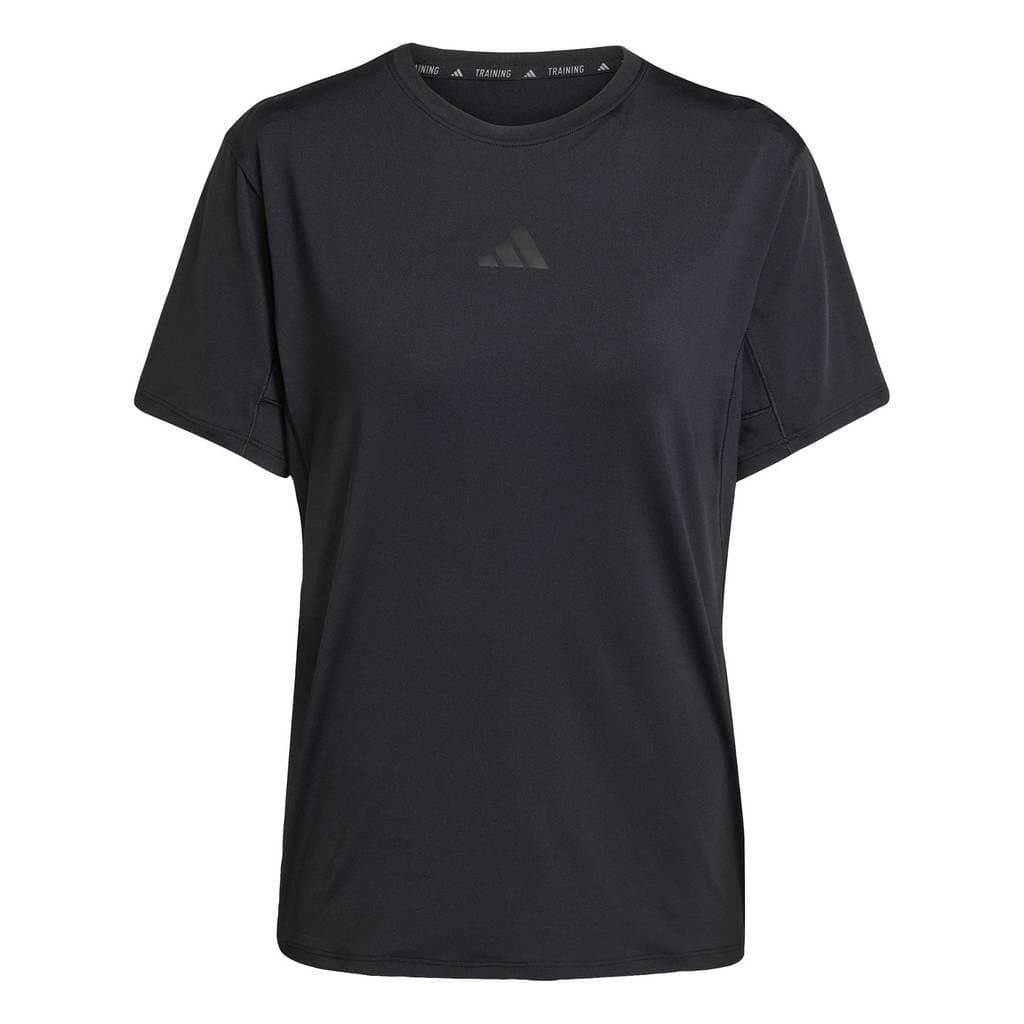 adidas Gym & Training เสื้อยืด Designed For Training Go To ผู้หญิง สีดำ KB5676 รูปที่ 6