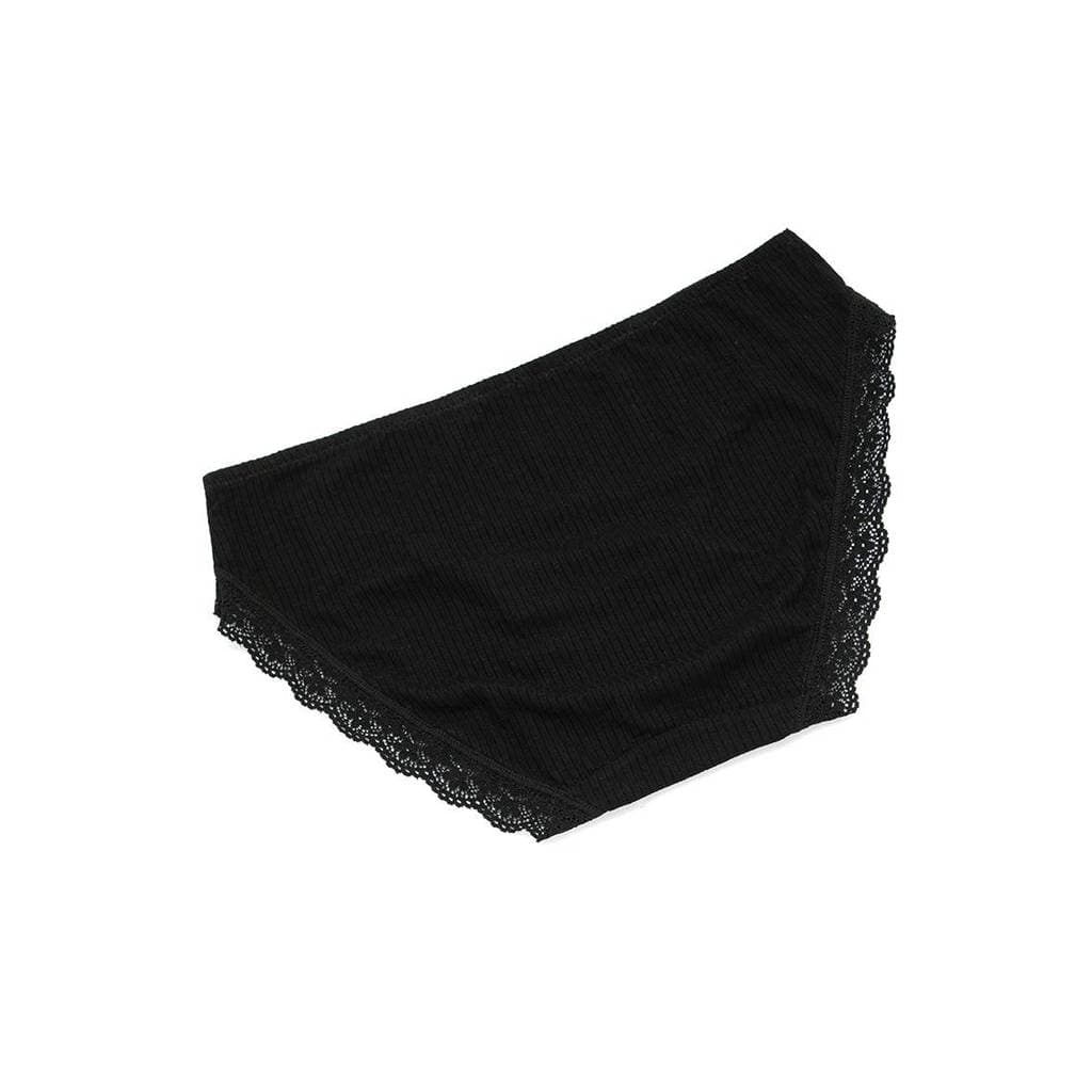 Sabina Panty Zone Everyday Series กางเกงในทรงบิกินี่ รหัส SUZ25020BK - สีดำ รูปที่ 2
