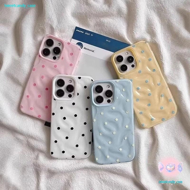 เคสของมาใหม่ เคสสำหรับไอโฟน17 ลายจุดสีสันสดใส เคสนิ่มครอบอุกกาบาต For IPhone17 16Pro MAX 11 12 13 6/7/8 14 15PLUS XR XS รูปที่ 3