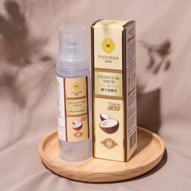 เซรั่มน้ำมันมะพร้าว พิณนารา : Pinnara Coconut Oil Serum /2ขวด รูปที่ 2