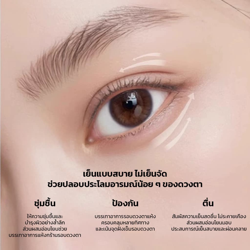 Cooling Eye Mask มาสก์เจลเย็นสำหรับรอบดวงตา ลดอาการบวมรอบดวงตา ช่วยให้ดวงตาดูสดใสขึ้น รูปที่ 4