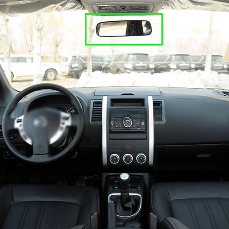 กระจกมองหลัง Nissan Tiida Sylphy Qashqai Murano กระจกภายในรถกระบะ กระจกรถ ใช้งานได้กับ NissanSeries รูปที่ 5