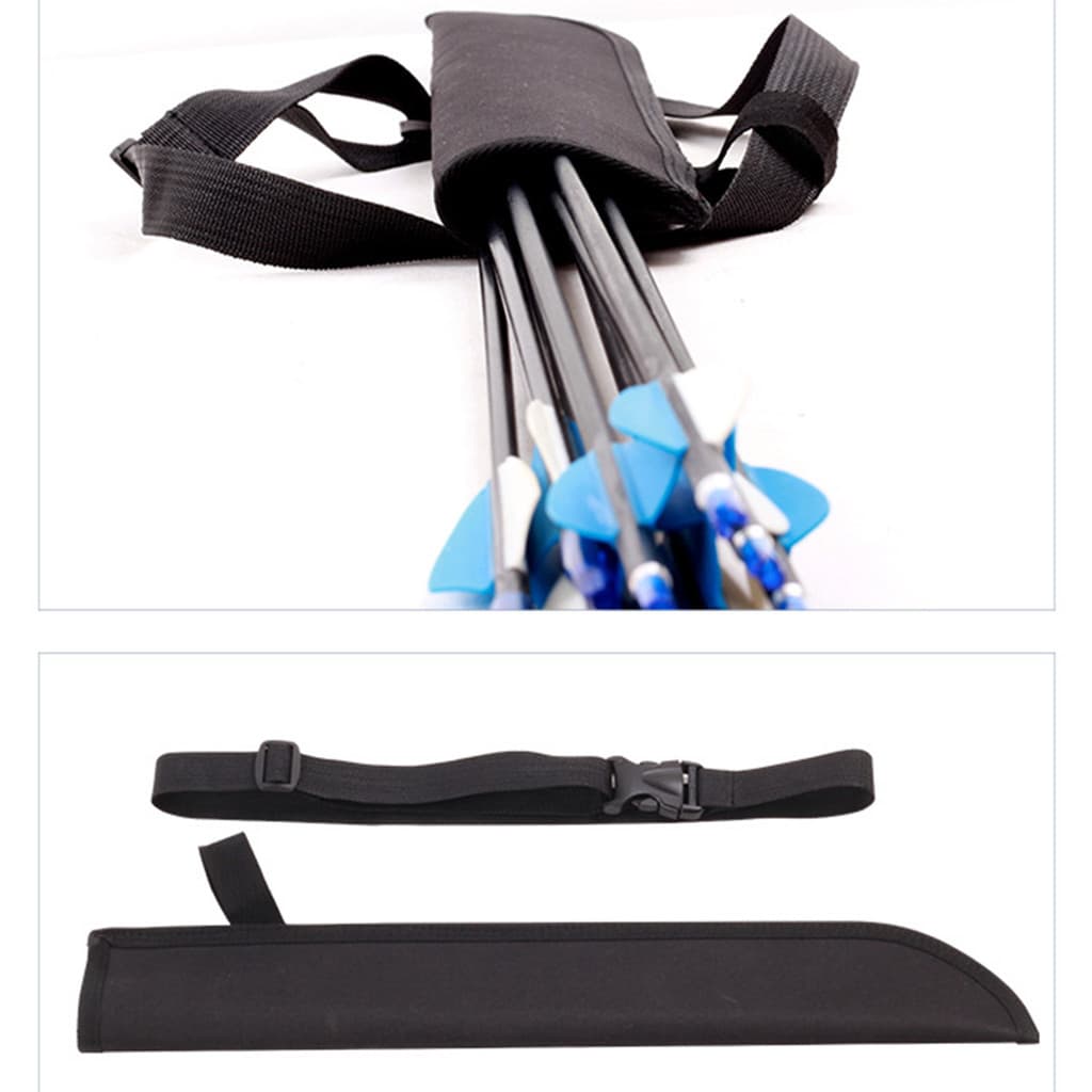 ของมาใหม่！กระเป๋าใส่ลูกธนูสำหรับเด็ก เอวปรับได้ ถุงธนูลูกศร เนื้อผ้าแข็งแรงทนทาน ใช้กับคันธนูแบบรีเคิร์ฟและคอมพาวด์ รูปที่ 7