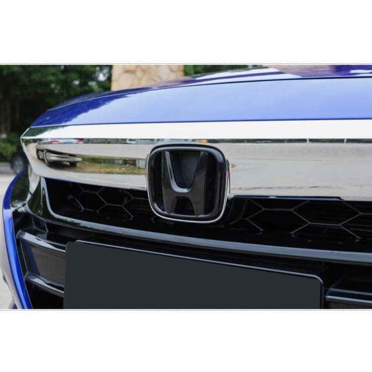 โลโก้ H หน้า-หลัง สีดํา 1 ชิ้น สําหรับ Honda Jazz City HRV Civic BRV GLOSSY BBA รูปที่ 2