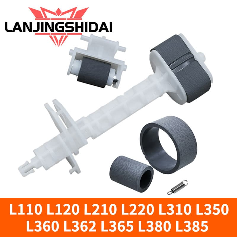 Pickup Roller สําหรับ Epson L110 L120 L210 L220 L310 L350 L360 L362 L365 L380 L385 L455 แยก Roller Feeder ยางยาง รูปที่ 1
