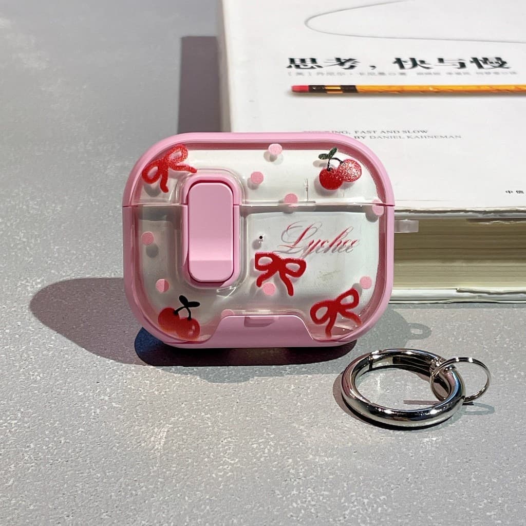 MANGO กรณีปลอกสําหรับ AirPods 4 Pro 3 2 กรณีปลอก Gen 4th Gen4 Secure ล็อคที่วางโทรศัพท์กันกระแทกภาพที่มีสีสันดอกไม้ รูปที่ 8