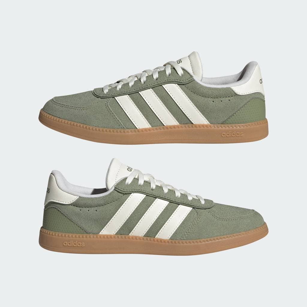 adidas Lifestyle Breaknet Sleek Shoes Women Green IH1369 รูปที่ 8
