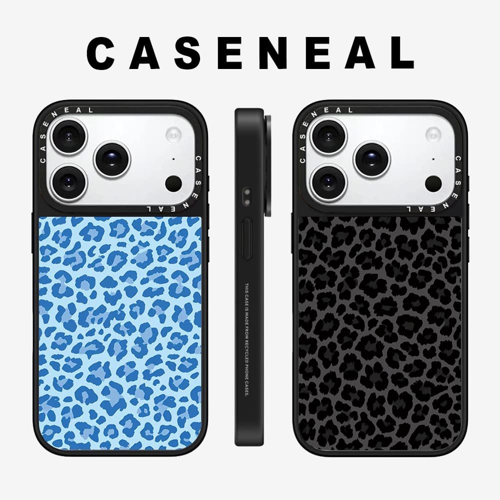 Drop proof CASENEALเคสโทรศัพท์สําหรับiPhone 17ProMax 17pro 17 air 16promax 16 15promax 15 14promax 13 13Promaxเคสแข็งเสือดาวพิมพ์12 12PromaxกรณีiPhone 11กรณีคุณภาพสูง รูปที่ 1