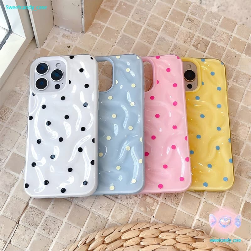 เคสของมาใหม่ เคสสำหรับไอโฟน17 ลายจุดสีสันสดใส เคสนิ่มครอบอุกกาบาต For IPhone17 16Pro MAX 11 12 13 6/7/8 14 15PLUS XR XS รูปที่ 5