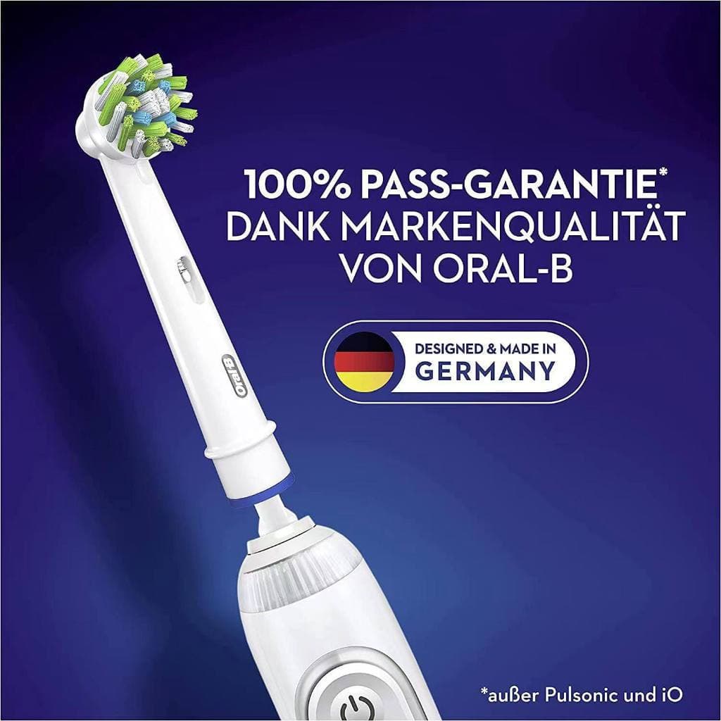 Oral b Cross Action เปลี่ยนหัวแปรงรีฟิลสําหรับแปรงสีฟันไฟฟ้า Original from Germany 4 นับ รูปที่ 6