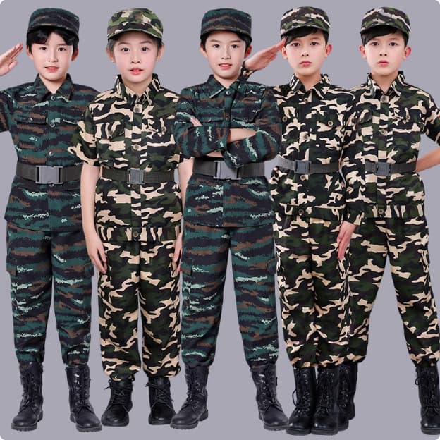 ของใหม่ไม่เวียน! ชุดทหารเด็ก ชุดทหารแก้บน ชุดทหารขายาว ไซส์2-15ปี ชุดทหารเด็ก ชาย/หญิง หมวกเด็ก ,ชุดอาชีพเด็ก รูปที่ 7