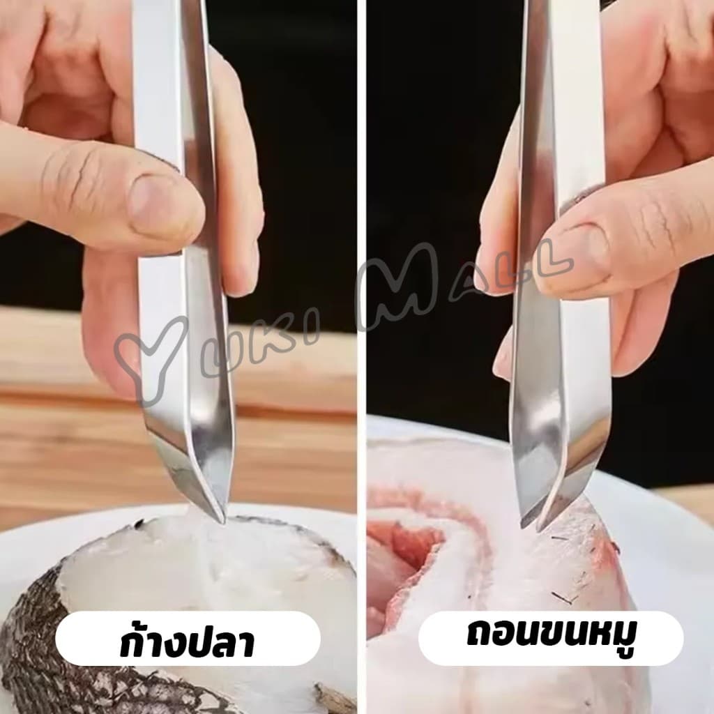 Yuki แหนบปอกเปลือกหอม กระเทียม อุปกรณ์ปอกกระเทียม Garlic Peeler รูปที่ 4
